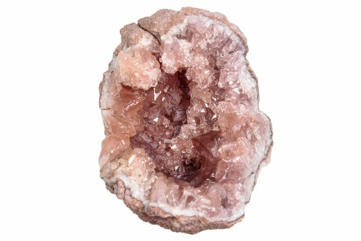 Sparkly Pink Amethyst Geode - Argentina #263058